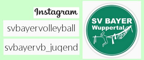 Instagram-seite Volleyball ©2022 SV Bayer